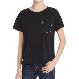 rag & bone Studded Vintage Crew Neck Tee - Size XS